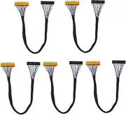 LCD Screen LVDS Cable,5PCS 30Pin LVDS Cable 2 Channel 8-Bit Support 1280x1024 Fpr 17/19inch TFT LCD Panel, LCD Screen LVDS Cable Professional Performance