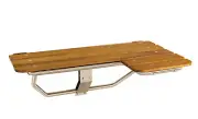 Bradley 9568 Folding Shower Seat Right Handed Teak Wood