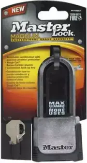 Master Lock M176XDLHCCSEN Resettable Combination Padlock, 2"