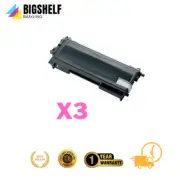 3 x Brother TN-251BK Black Toner Cartridge