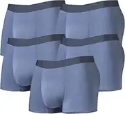 [Maiyifu-GJ] Men's Modal Traceless Underwear Stretchy Breathable Trunks Soft Durable Boxer Shorts