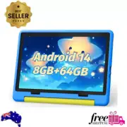 Kids Tablet 10 Inch Android 14 Tablet for Kids Ages 3-12, Octa-Core Tablet