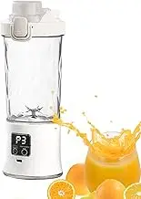 Portable Personal Blender | Traveling Fruit Veggie Juicer Cup - Rechargeable Veggie Shake Blender for Juice Coffee Ice Blending Complementary Food