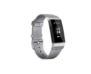 Bands Compatible With Fitbit Charge 3,Woven Fabric Breathable Watch Strap - Grey
