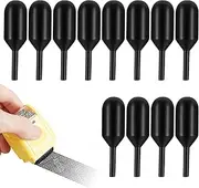 Ink Refills for Identity Theft Protection Roller Stamps, 12 Pcs Black Replacement Rolling Ink Refills for Confidential Privacy Security Ink Stamps Roller, to Cover Personal Information Mail Address