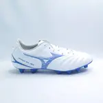 MIZUNO P1GA242525 MONARCIDA NEO III 男女足球鞋 3E楦 白X藍【ISPORT愛運動】