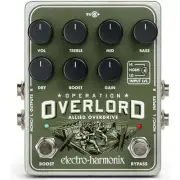 Electro-Harmonix Operation Overlord Allied Overdrive Distortion Effects Pedal