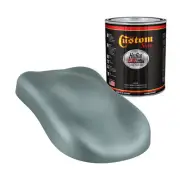 Hot Rod Flatz Steel Gray Metallic Urethane Automotive Flat Car Paint, Quart Only