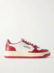 [Autry] Autry - Medalist Low Leather Sneakers - Red - IT38 IT 38 Red
