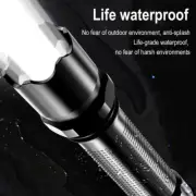 500mAh LED Flashlight Tactical Light Super Bright Torch USB Rechargeable LampNEW