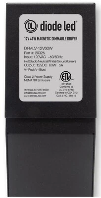 Diode LED DI-MLV-24V920W 20 Watt Magnetic Dimmable LED Driver 24V DC