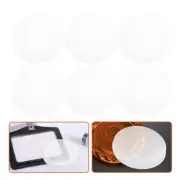 100pcs Clear Badge Button Film For Diy Button Maker Transparent Protective Film