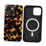 Compatible with iPhone 15/14/ 13 Case [8 iPhone 15/14/ 13 6.1" Tortoise Shell