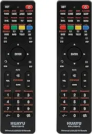 [Spendeal] Universal TV Remote Compatible with Samsung, LG,Sony,Sharp,Vizio,Philips, Toshiba,Hitachi,Sanyo, JVC,TCL,Hisense,Vestel,Seiki,Insignia,Magnavox,Haier, Panasonic, for All LCD/LED TV (1)