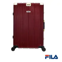 在飛比找ETMall東森購物網優惠-(全新福利品)FILA 29吋都會時尚碳纖維飾紋系列鋁框行李
