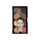 Flawless Finish with 3D Contour Cream Makeup Palette – Lightweight, Multi-Palett