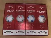 1 Sleeve Callaway Chrome Soft TRUVIS Golf BALL I ❤️ Explosives Dyno Noble Logo
