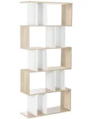 [Artiss] 5 Tier Display Book Storage Shelf Unit in White