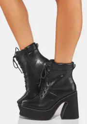 [Koi Footwear] Rumi Lace Up Platform Boots