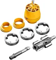 Pipe Threading Kit - Home Plumbing Repair - Professional Automotive and Industrial Maintenance Plumbing Pipe Threading Tool Set