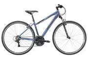 Apollo TRANSFER 10 Womens Rail Trail Bike Matte Slate / Black / Ice Blue