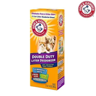 【ARM&HAMMER 鐵鎚】強效貓砂專用除臭粉850g(貓砂/除臭粉)