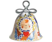 Alessi MW40 1 Jesus Christmas decoration in decorated porcelain