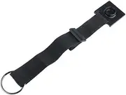 Black Cello Non-Slip Mat Pad - Endpin Anchor Antiskid Device With Adjustable Strap - Stop Holder for Cello