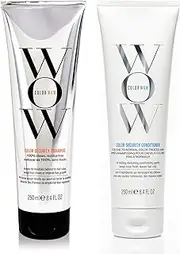 COLOR WOW Dream Clean Duo - 100% clean, sulfate-free COLOR SECURITY SHAMPOO and weightless COLOR SECURITY CONDITIONER- for Fine to Normal Hair| Achieve Super Glossy, Hydrated Hair