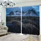 Scarecrow Muddy Light 3D Blockout Photo Print Curtain Fabric Curtains Window