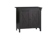Maestro Furniture Tyann 2-Door Sideboard Multi-Purpose Low Cupboard Storage Cabinet - Espresso