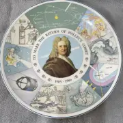 Wedgwood Plate Halley’s Comet Returned Commemorative 1986 Etruria Round Plate