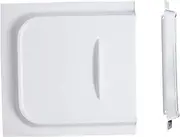 Ronyme RV Screen Door Slider Panel RV Screen Door Parts Professional User Friendly Protection Accessories 12'' for, White