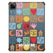 iPad Pro 11-inch (3rd/4th gen) iPad Impact Case Moomin Square Pattern Tablet Case