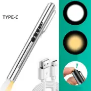 Nursing Flashlight LED Torch Lamp With Clip Pocket Led Flashlight Rechargeable