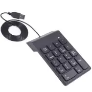 18 Key USB Numeric Keypad for Laptop Notebook PC Computer Financial Accounting