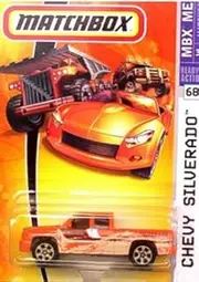 CHEVY SILVERADO SS 2008 Matchbox Black Chevy Silverado SS 1:64 Scale Collectible Die Cast Car Model by Matchbox