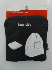 New - Embark Foldaway Laundry Bag - Black