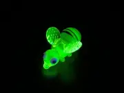 Uranium Vaseline Bee Custom Piece Made In The USA