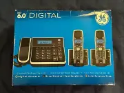 GE Model No. 28871FE3-A | Dect 6.0 Digital Corded/Cordless System