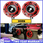 Universal 110DB Dual Trumpet Car Air Horn Compressor Truck Train Loud Speaker AU (for: Jaguar)