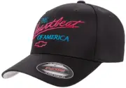 The Heartbeat of America Retro Chevy Flexfit L/XL Embroidered Cap Fashion Colors