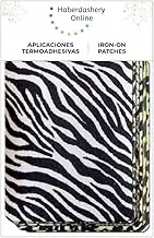 Iron-on thermoadhesive Knee Pads. Elbow Pads to Protect Your Clothes and Repair Pants, Jackets, Sweaters, and Shirts. 3.4 x 3.9 in (Animal Print, 12 Patch)