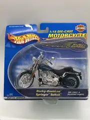 HOTWHEELS HARLEY DAVIDSON SPRINGER Softtail 1:18 MOTORCYCLE Factory Sealed 2000