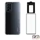 RedMoon OPPO Reno5 手機殼貼3件組 空壓殼-9H防靜電保貼+3D全包鏡頭貼