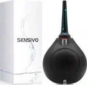 Enema Bulb 10.1oz Anal Douche with Back-Flow Prevention Silicone New