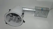 HALO Recessed H99RTAT-6PK Remodel Housing, Non-Insulation Contact, Air-Tite (6 Pack), 4"