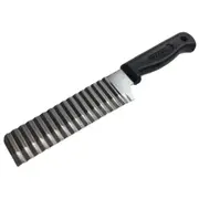 JELLY KNIFE Stainless Steel Blade Potato Vegetable Crinkle Wavy Cutter Slicer