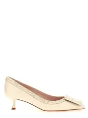 [Roger Vivier] Roger Vivier-Viv Decollete Bianco-Donna 36IT