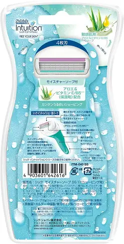 日本熱銷 Schick 女用除毛刀 附替換頭 敏感肌 保濕 蘆薈 乳木果油 安全剃刀 夏季必備 美體【小福部屋】